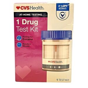 New Sealed CVS At Home Cocaine Drug Test Kit Exp: 11/30/26